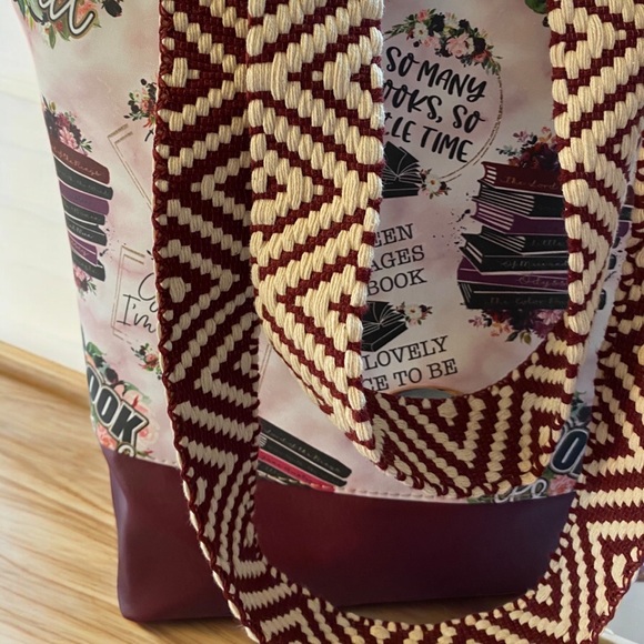 Beautiful Custom made tote bag. One of a kind. - Picture 4 of 6